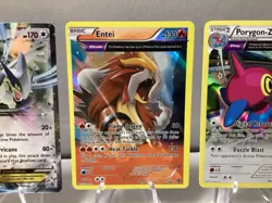 2015 ANCIENT ORIGINS Lot of 4 Lugia EX, Volcarona, Entei & Porygon-Z Pokemon TCG - Image 4