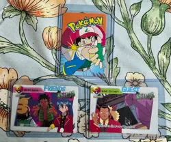 MR MISTER MIME TRIO Pokemon Pocket Monsters Japanese Vending Prism Sticker Holo - Image 2