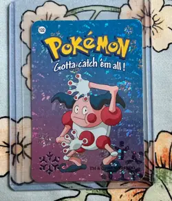MR MISTER MIME TRIO Pokemon Pocket Monsters Japanese Vending Prism Sticker Holo - Image 3