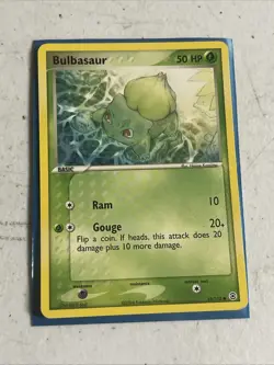 Pokemon - Bulbasaur - 55/112 - Common - EX FireRed & LeafGreen - Mp - Image 1