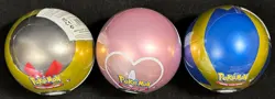 POKEMON 2022 J21 Poke Ball TIN LOVE Ball Quick Ball Level Ball - Image 2