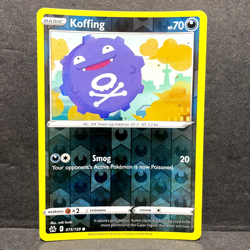 2023 POKEMON CROWN ZENITH KOFFING 075/159 REVERSE HOLO (COMMON) - Image 1