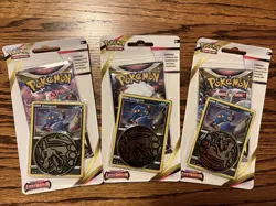 Pokemon TCG Factory Sealed Blister Set (3) Sword & Shield: Lost Origin Packs - Image 1