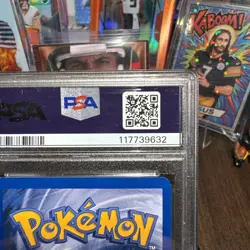 2000 POKEMON BASE SET 2 #4 CHARIZARD-HOLO PSA 8 - Image 4