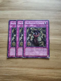 Yu-Gi-Oh! - Bad Reaction To Simochi 3X - Full Playset - Image 1