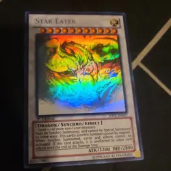Star Eater (Ghost Rare) JOTL-EN047 Judgment of the Light-1st Edition 1st Edition - Image 3