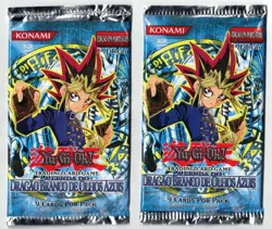 YUGIOH LEGEND OF BLUE EYES LOB 1ST EDITION 2X FACTORY SEALED PACKS PORTUGUESE - Image 1