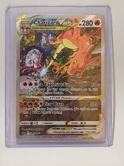 Charizard VSTAR SWSH262 SWSH: Sword & Shield Promo Cards Holo Black Star - NM/M - Image 1