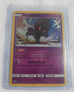 Marshadow SM85 Sun & Moon Holo Black Star Promo Pokemon TCG Card. - Image 1