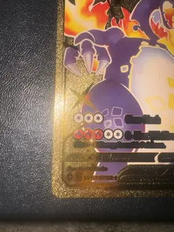 Pokemon TCG Charizard VMAX Gold Card Holo Rare Collectible - Image 2