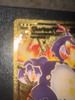 Pokemon TCG Charizard VMAX Gold Card Holo Rare Collectible - Image 3