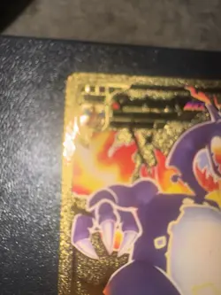 Pokemon TCG Charizard VMAX Gold Card Holo Rare Collectible - Image 4
