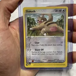 Pokemon Slakoth 45/109 Ruby & Sapphire NM/MT Vintage Vtg Uncommon Card Nintendo - Image 1