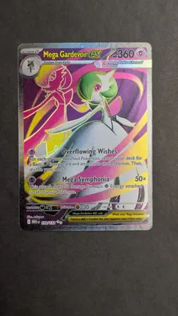 Mega Gardevoir EX 159/132 Full Art Ultra Rare Mega Evolution Holo Pokemon Card - Image 3