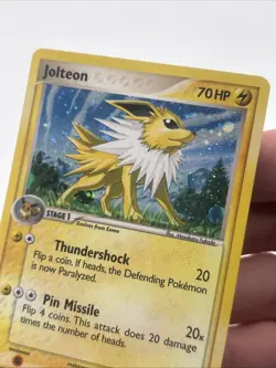 Jolteon 3/17 POP Series 3 LP+ Holo Rare English Pokemon Holofoil TCG Card - Image 3
