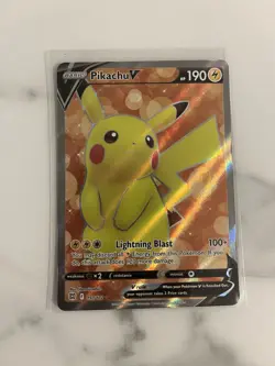 Pikachu V 157/172 Ultra Rare Full Art Holo Card(Pokemon TCG Brilliant Stars) - Image 2