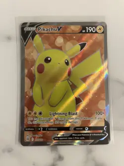 Pikachu V 157/172 Ultra Rare Full Art Holo Card(Pokemon TCG Brilliant Stars) - Image 4