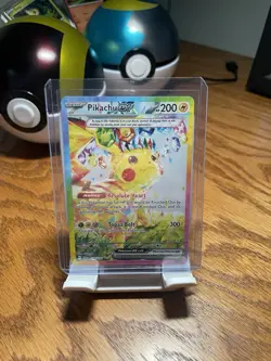 Pokemon Pikachu TCG EX Card 238/191 Surging Sparks SIR, Mint Condition - Image 1