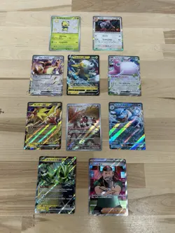 Modern Japanese Rare Pokemon Card Lot Of 10 Near Mint Or Better - Image 1