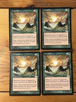 MTG - Magic the Gathering - Vernal Bloom ×4 - Urza’s Saga - NM - Image 1