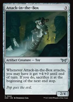 1x Attack-in-the-Box NM Eng MTG - Duskmourn: House of Horror - Image 1