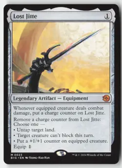 MTG - Lost Jitte M Outlaws of Thunder Junction: The Big Score 23 LP-NM - Image 1