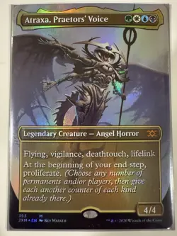 Atraxa, Praetors' Voice (Borderless) Double Masters Foil - Image 1