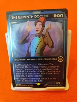 1x FOIL SHOWCASE THE ELEVENTH DOCTOR - Doctor Who - MTG - Magic the Gathering - Image 1