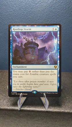 Rooftop Storm R Enchantment Normal Innistrad Remastered 83 NM - Image 1