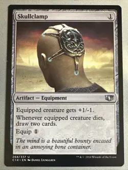 MTG / Skullclamp / C14 / #268 / Regular / Uncommon / NM - Image 1
