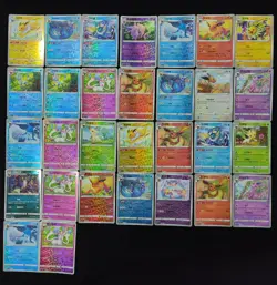 2025 Pokemon Chinese CBB2C 03 07/14 04 07/14 05 07/14 02 08/14 Vaporeon Lot30 LY - Image 2