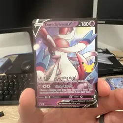 Pokemon TCG Dark Sylveon v SWSH134 Black Star Promos Celebrations Holo - Image 1