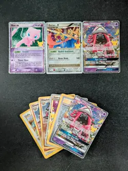 2021 Pokemon MEW Ex/ ZACIAN/ TAPU LELE GX Celebrations Holo English Lots - Image 1