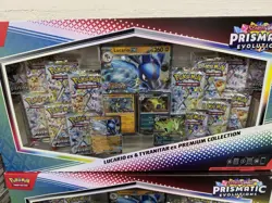 2 PACK - Pokemon TCG Prismatic Evolutions Lucario Tyranitar Premium Collection - Image 2