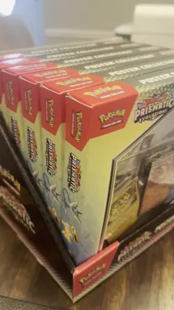 Pokemon TCG SV8.5 Prismatic Evolutions Poster Collection Factory Sealed Case - Image 2