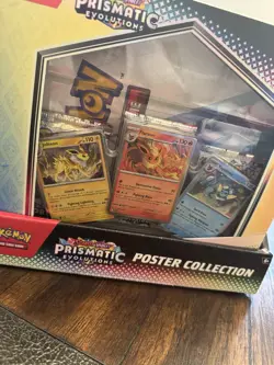 Pokemon TCG SV8.5 Prismatic Evolutions Poster Collection Factory Sealed Case - Image 3