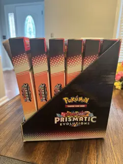 Pokemon TCG SV8.5 Prismatic Evolutions Poster Collection Factory Sealed Case - Image 4
