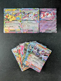2024 Pokemon PIKACHU Ex/ SYLVEON Ex/ LATIAS Ex Surging Sparks SSP EN Holo Lots - Image 1