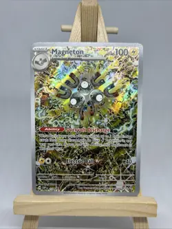 Magneton 159 SV: Scarlet & Violet Black Star Promo (SVP) Full Art Holo Near Mint - Image 1