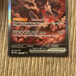 Pokemon Prismatic Evolutions Ceruledge ex 147/131 and Bloodmoon Ursaluna SIR - Image 5