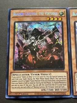 3x Blazing Cartesia, The Virtuous | MP23-EN162 | Prismatic Secret Rare | YuGiOh! - Image 3