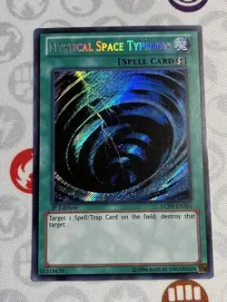 Mystical Space Typhoon - LCJW-EN285 - 1st Edition - Secret Rare (NM) - Yugioh - Image 1