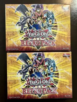 YuGiOh! Retro Pack 4 Mini Booster Pack Boxes Factory Sealed Lot Of 2 - Image 1