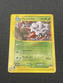 Pokemon Forretress 56/144 Skyridge E-Reader Card LP Light Play Condition - Image 2