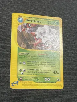 Pokemon Forretress 56/144 Skyridge E-Reader Card LP Light Play Condition - Image 4