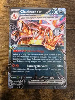 Charizard EX 196 Sv: Scarlet & Violet Promo Cards Holo - Image 1