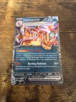 Charizard EX 196 Sv: Scarlet & Violet Promo Cards Holo - Image 2