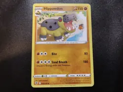 Hippowdon 080/189 CRIMP ERROR Uncommon Astral Radiance Pokemon Card - Image 1