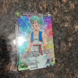 Dangerous Journey Bulma P-083 Promo Foil Dragon Ball Super Card Game | NM - Image 3