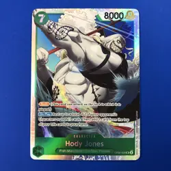 One Piece OP06-035 (Hody Jones) English SR Super Rare CCG CARD EN Wings Captain - Image 1